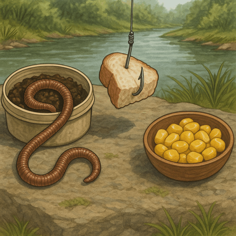 Como Usar Isca Natural (Minhoca, Pão, Milho) de Forma Eficiente
