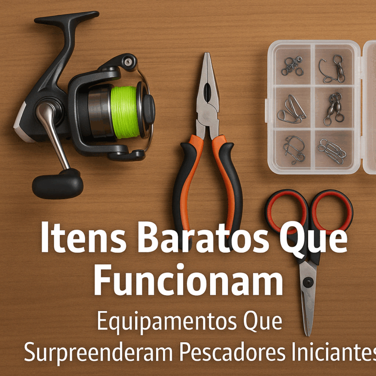 Itens Baratos Que Funcionam: Equipamentos Que Surpreenderam Pescadores Iniciantes