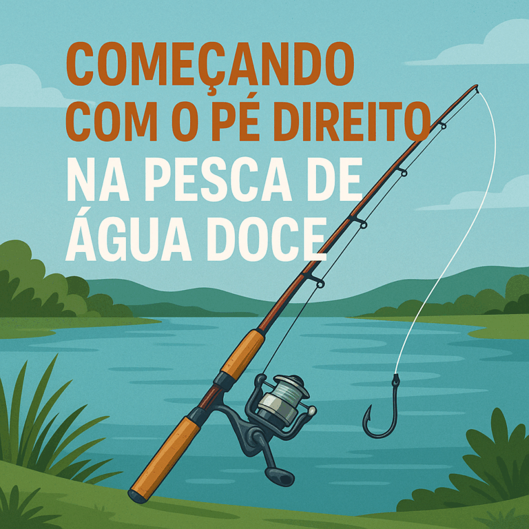 Como Escolher a Vara de Pesca Ideal para Iniciantes em Rios de Água Doce